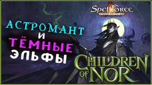 Тёмные эльфы и Астромант в SpellForce: Conquest of Eo - Children of Nor