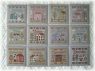 Строим домики Country Cottage Needleworks