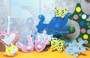 Фоамиран, поделки и украшения из фоамирана