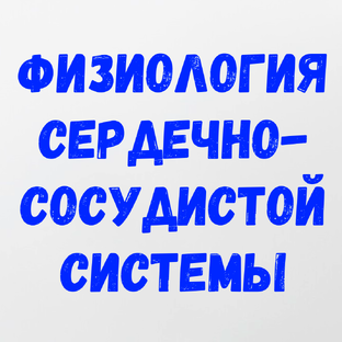 Физиология сердечно-сосудистой системы