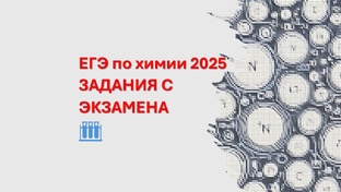 2025. Задания с экзамена ЕГЭ по химии