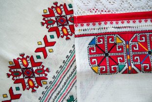 Чувашская национальная вышивка