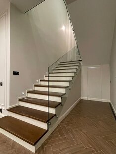 Стеклянные ограждения 