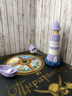 Набор "Освещающий путь" (маяк, домик, лодочка)