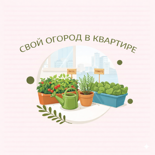 Огород в квартире