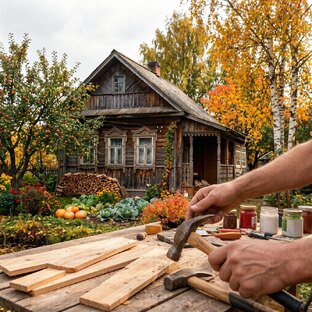 Своими руками: ремонт на даче