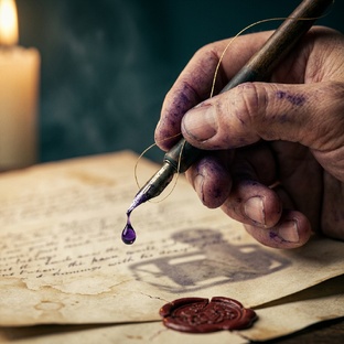 ✒️ «ФИОЛЕТОВЫЕ ЧЕРНИЛА»