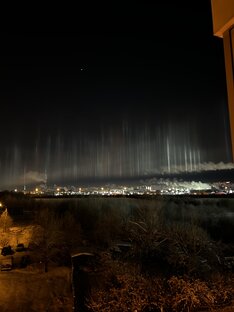 Солнечные столбы 