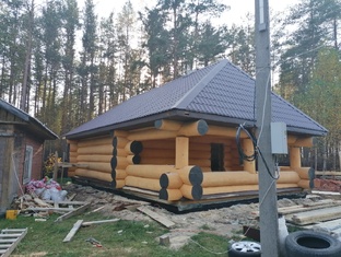 Сруб размером 7х12