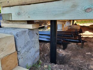 Реконструкция фундамента и пола