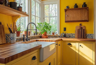 Интерьер и дизайн кухни и столовой 