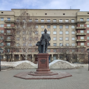 Новосибирск, построенный Крячковым