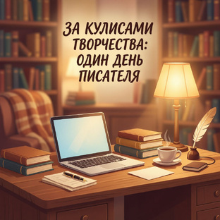 За кулисами творчества: один день писателя.