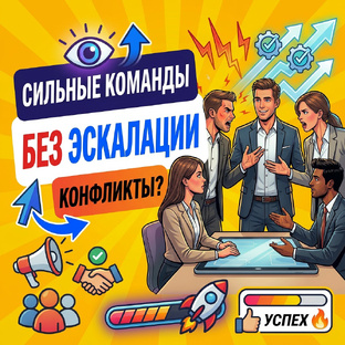 Сильные команды и конфликты без эскалации