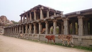 Южная Индия. Деревня Хампи