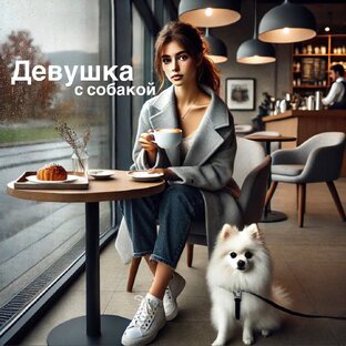 Девушка с собакой