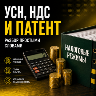 💸 УСН, НДС и патент