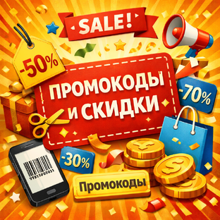 Промокоды и скидки