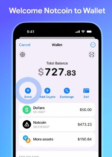 Notcoin (NOT) теперь полностью поддерживается в Wallet.