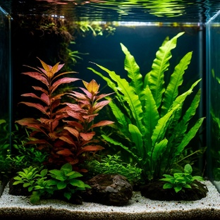 Виды аквариумных растений 