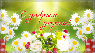 Пожелания Доброго утра!