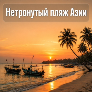 Мьянма (Нгапали): нетронутый пляж Азии