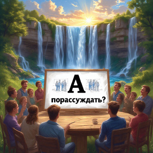 А порассуждать?