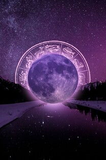 Луна в домах