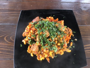 Макароны с мясом