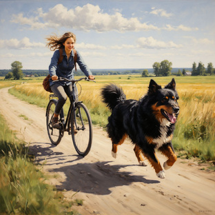 «По русским просторам: путешествие Маши и пса Рекса».