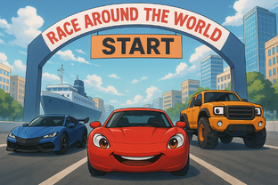 Международное ралли !