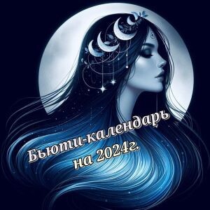 Бьюти-календарь на 2024г