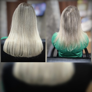 Светлые  донорские пряди для рассветения своих природных волос 