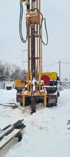 Можно ли бурить скважины зимой?