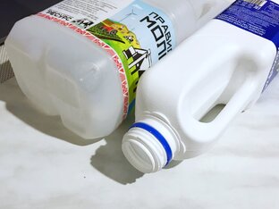 Из пластиковых бутылок