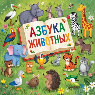 Алфавит Азбука Просто. Мир животных и птиц в алфавитном порядке. 