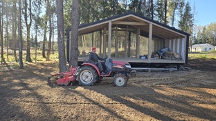 Благоустройство участка 