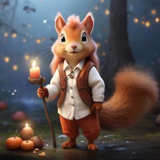 Приключения бельчонка Шустрика