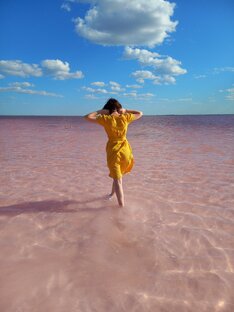 солёное озеро Бурсоль 