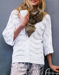 Кардиган спицами для женщин: схемы и описание вязания для начинающих