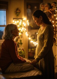 Свекровь учит меня жизни