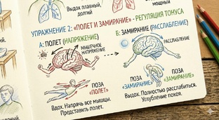 Хотите узнать какие реальные упражнения из советской нейрокоррекции можно делать