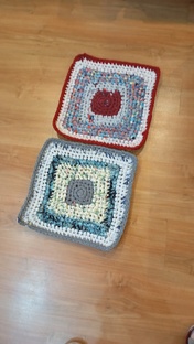 Вяжем коврики крючком