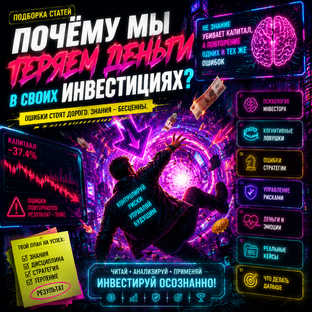 Почёму мы теряем деньги в своих инвестициях?