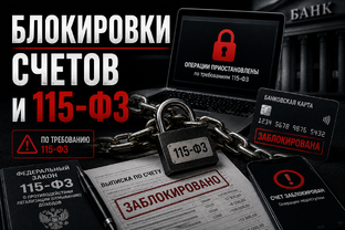 Блокировки счетов и 115-ФЗ