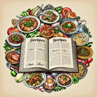 РЕЦЕПТЫ различных блюд