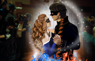 Красное и синее пламя. Власть темного лорда.