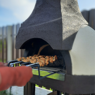 Готовим в помпейской печи