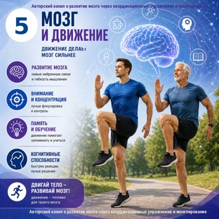 Тренировка мозга через движение