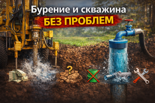Бурение и скважина без проблем